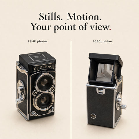 CHUZHAO captures 12MP photos and 1080p video