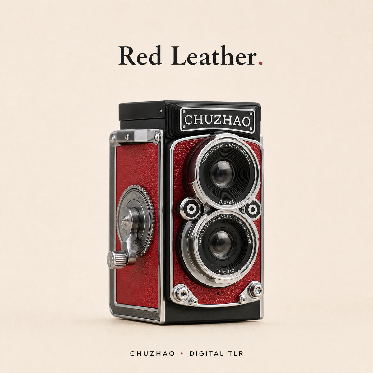 CHUZHAO TLR 2.0 in Red Leather finish